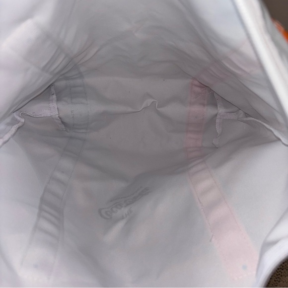 Coca Cola White Dual Strap Zip Top Tote Shopper Bag - Picture 6 of 10